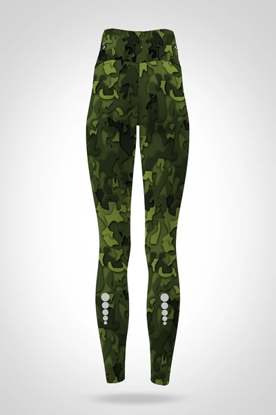 Preorder Petite high waisted leggings Camo