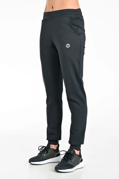 Insulated tracksuit pants Black