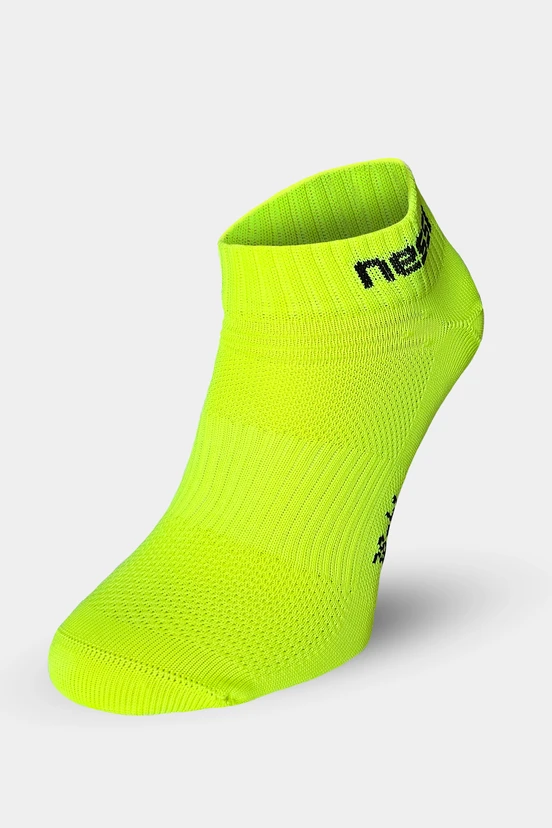 Basic breathing Short Socks Road S Neo Yellow - packshot