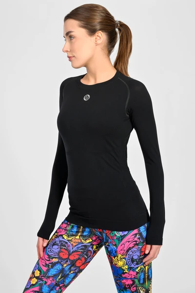 Breathable sports longsleeve Ultra Black