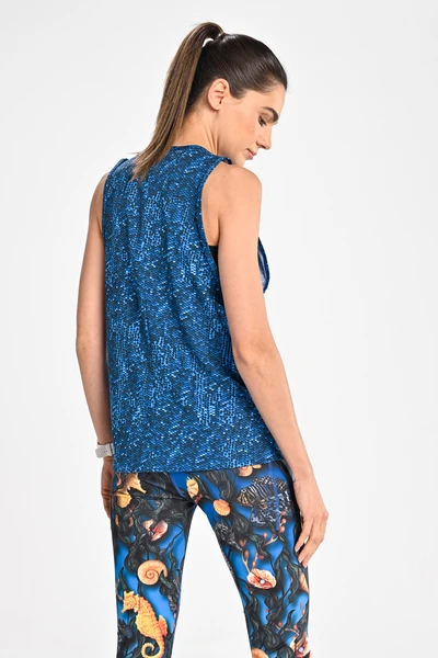 Women's sleeveless shirt Blink Blue