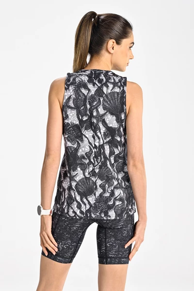 Women's sleeveless shirt Ornamo Reef