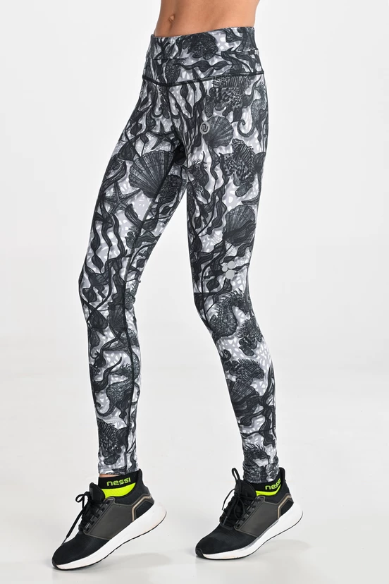 Leggings regular with waistband Pro Ornamo Reef - packshot