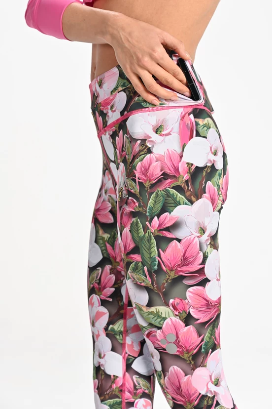 Legginsy regular z pasem Pro Spring Magnolia - packshot