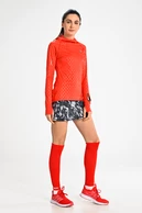 Women's leg warmers Red - packshot