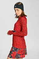 Blouse Zip Melange Red - packshot