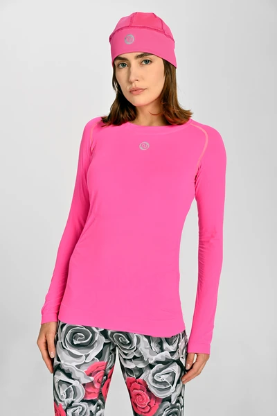 Breathable sports longsleeve Ultra GloPink