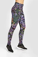 Dual Space leggings with side pockets Purple Ling - packshot