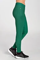 Insulated running pants Fern Green - packshot