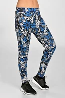 Insulated running pants Mosaic Fern Blue - packshot