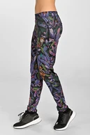 Insulated running pants Purple Ling - packshot