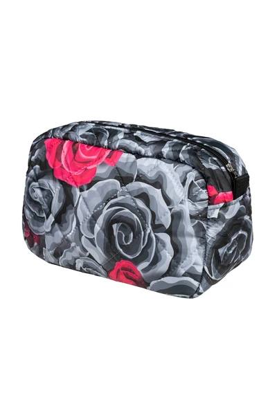 Quilted cosmetic bag Ornamo Roses