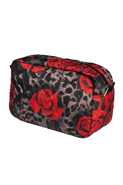 Quilted cosmetic bag Selva Roses