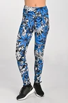 Leggings petite with waistband Pro Mosaic Fern Blue