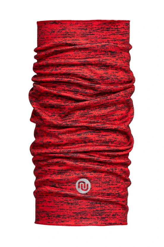 Multifunctional thermoactive snood Melange Red - packshot