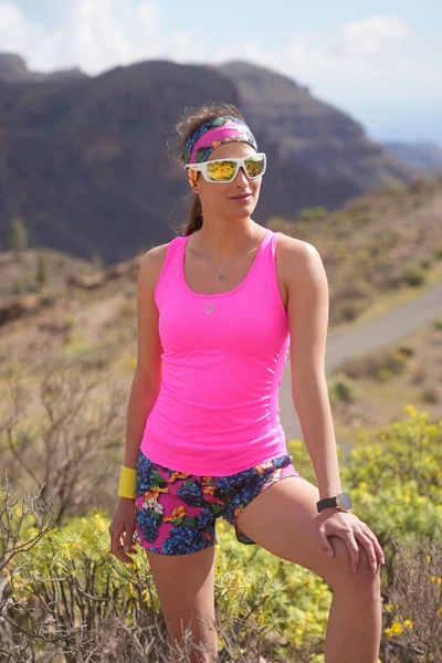 Oddychająca klasyczna bokserka sportowa Ultra GloPink