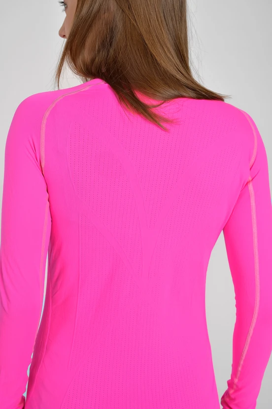 Oddychający longsleeve sportowy Ultra GloPink - packshot