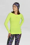 Oddychający longsleeve sportowy Ultra GloYellow