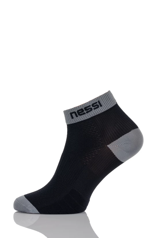 Seamless breathable socks Black-Grey - packshot