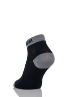 Seamless breathable socks Black-Grey - packshot