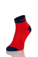 Seamless breathable socks Red-Navy - packshot