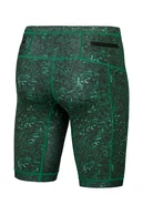 Short men's leggings with stabilizing tapes Blink Green - packshot