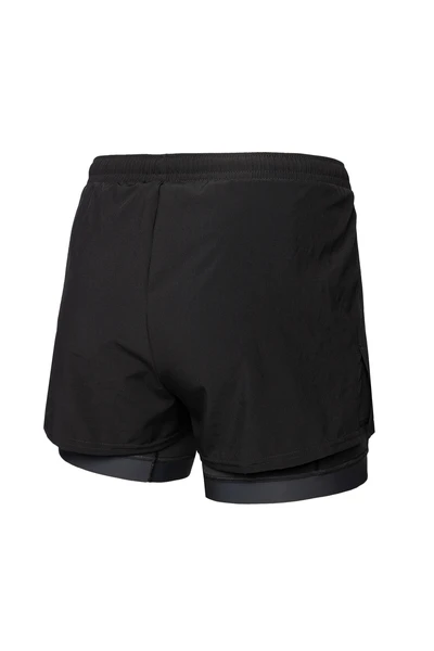 Spodenki męskie sportowe z legginsami Black