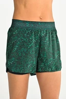 Women's sports shorts with leggings Blink Green - packshot